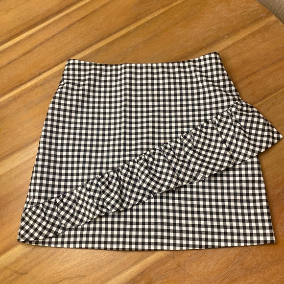 Dresses & Skirts - Gingham Mini Shirt